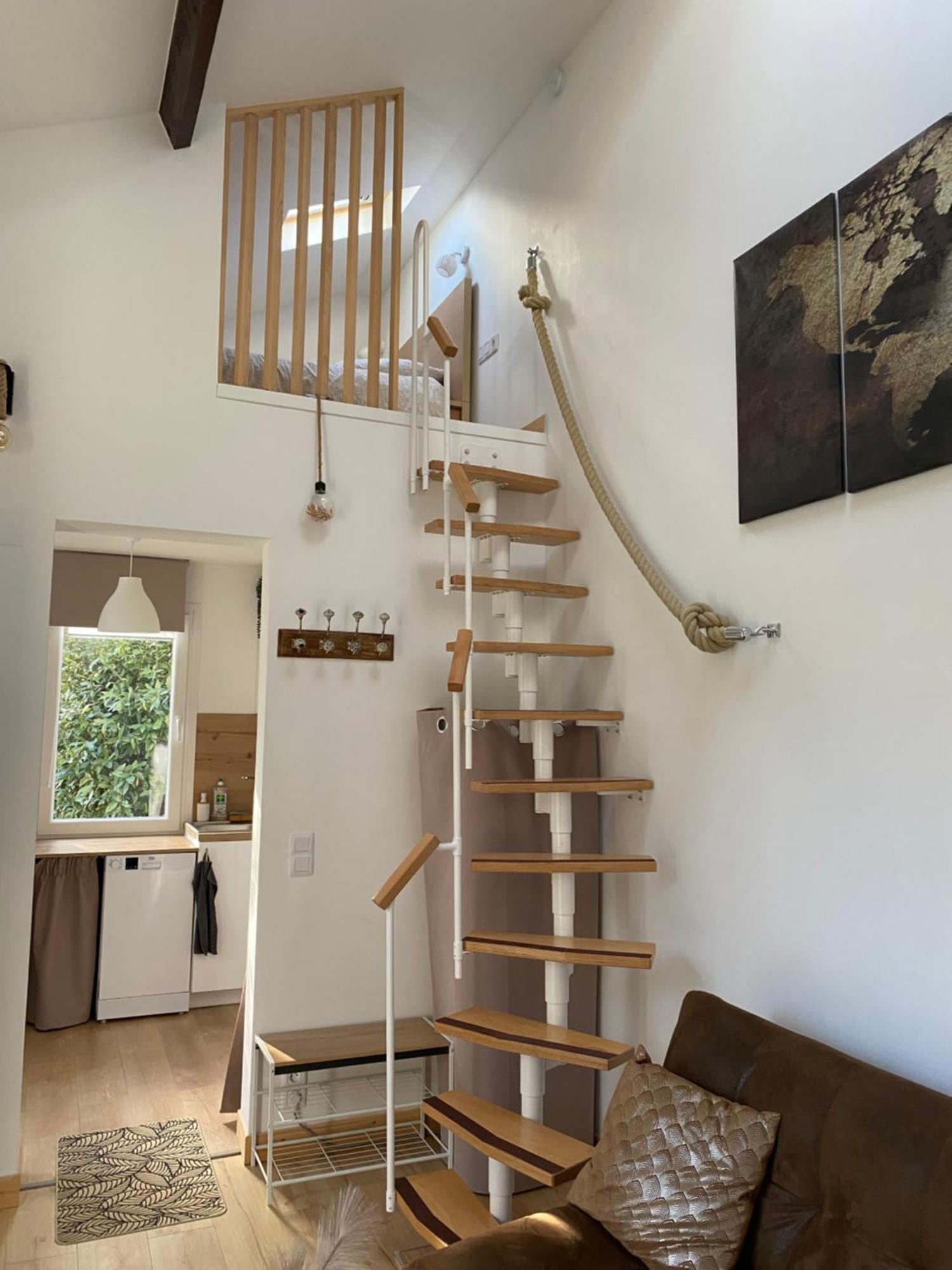 The Little Oak - Tiny House With Bed On Mezzanine & Terrace - From 1 To 4 P Disney, Paris & Cdg Pomponne Luaran gambar
