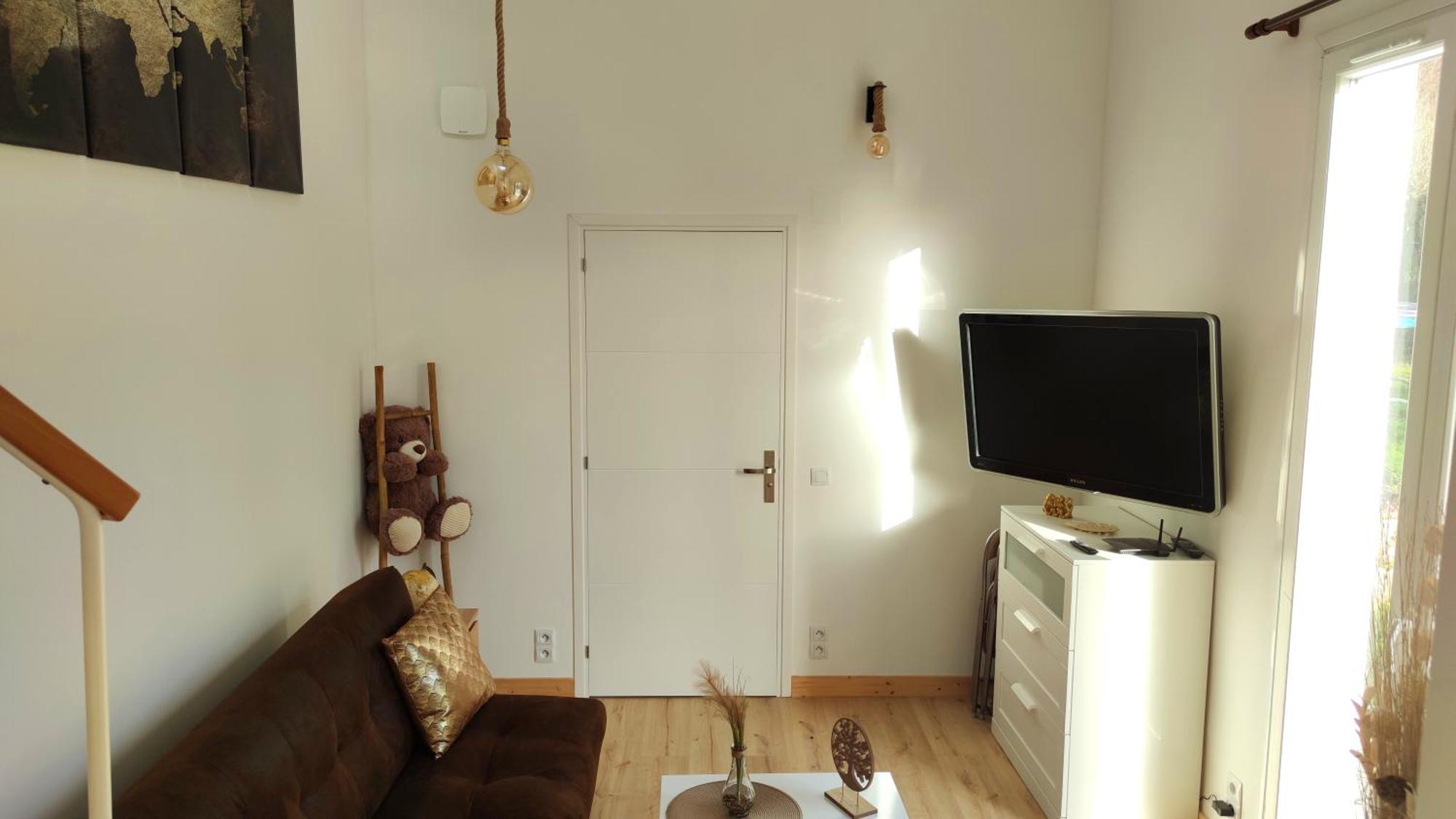 The Little Oak - Tiny House With Bed On Mezzanine & Terrace - From 1 To 4 P Disney, Paris & Cdg Pomponne Luaran gambar